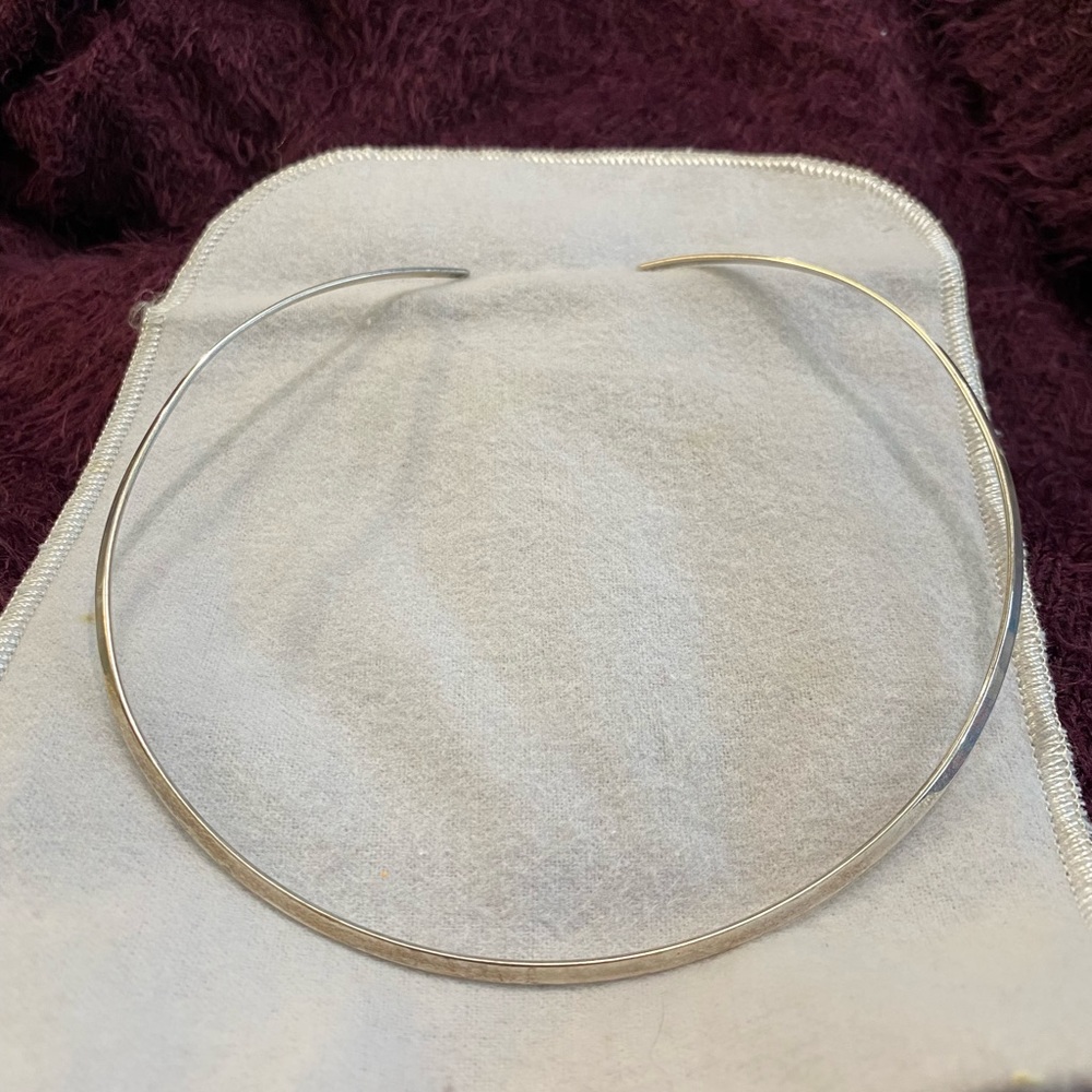 Retired Hammered Collar Choker